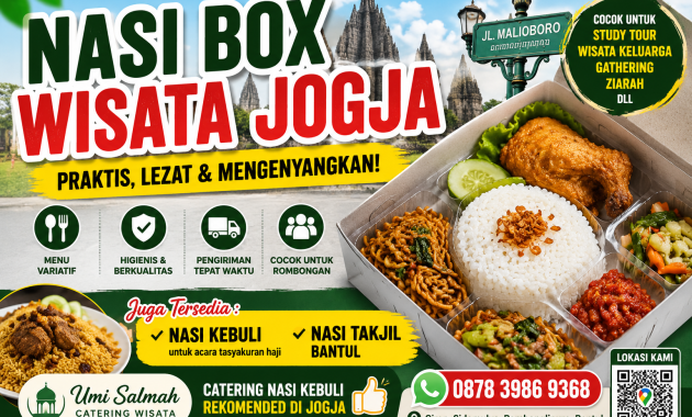 Nasi Box Wisata Jogja