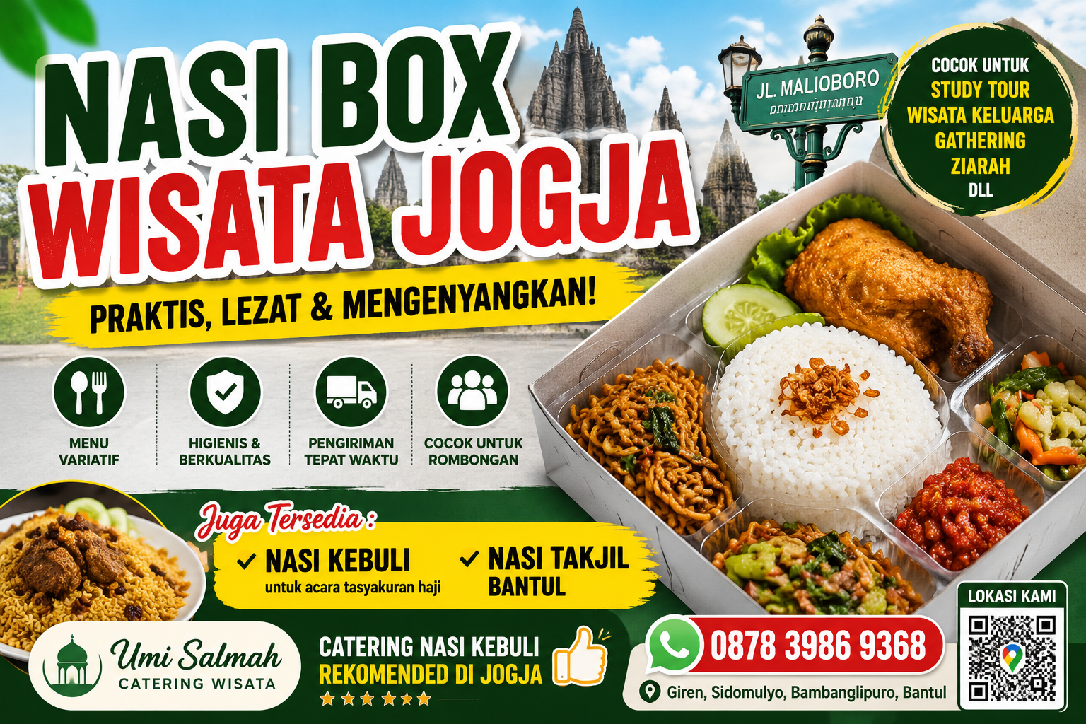 Nasi Box Wisata Jogja