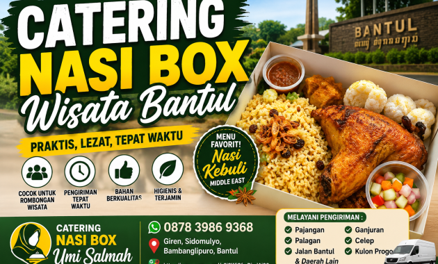catering nasi box wisata bantul