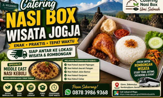 catering nasi box wisata jogja