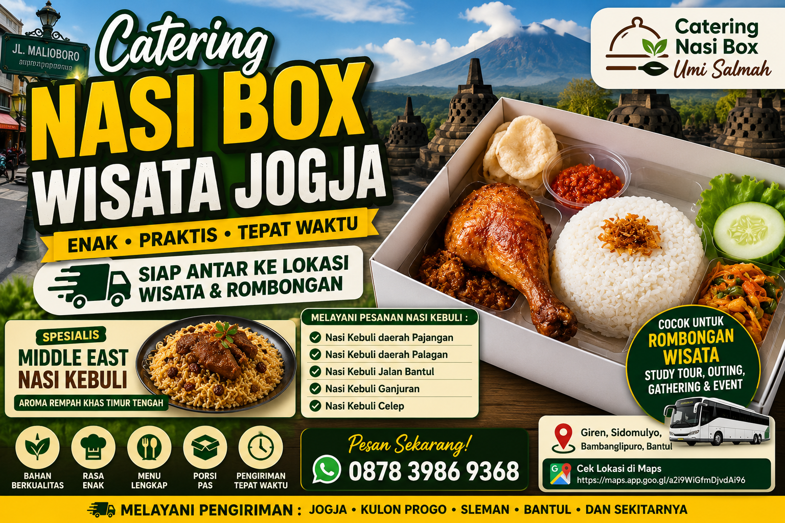 catering nasi box wisata jogja