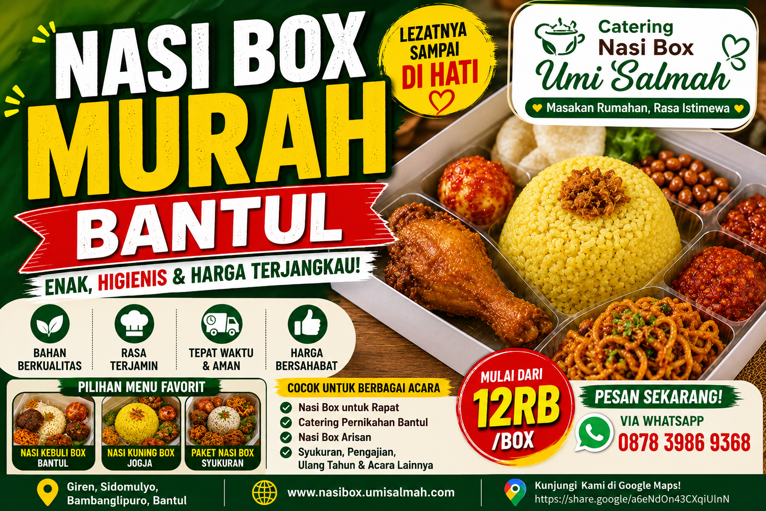 catering nasi kebuli bantul
