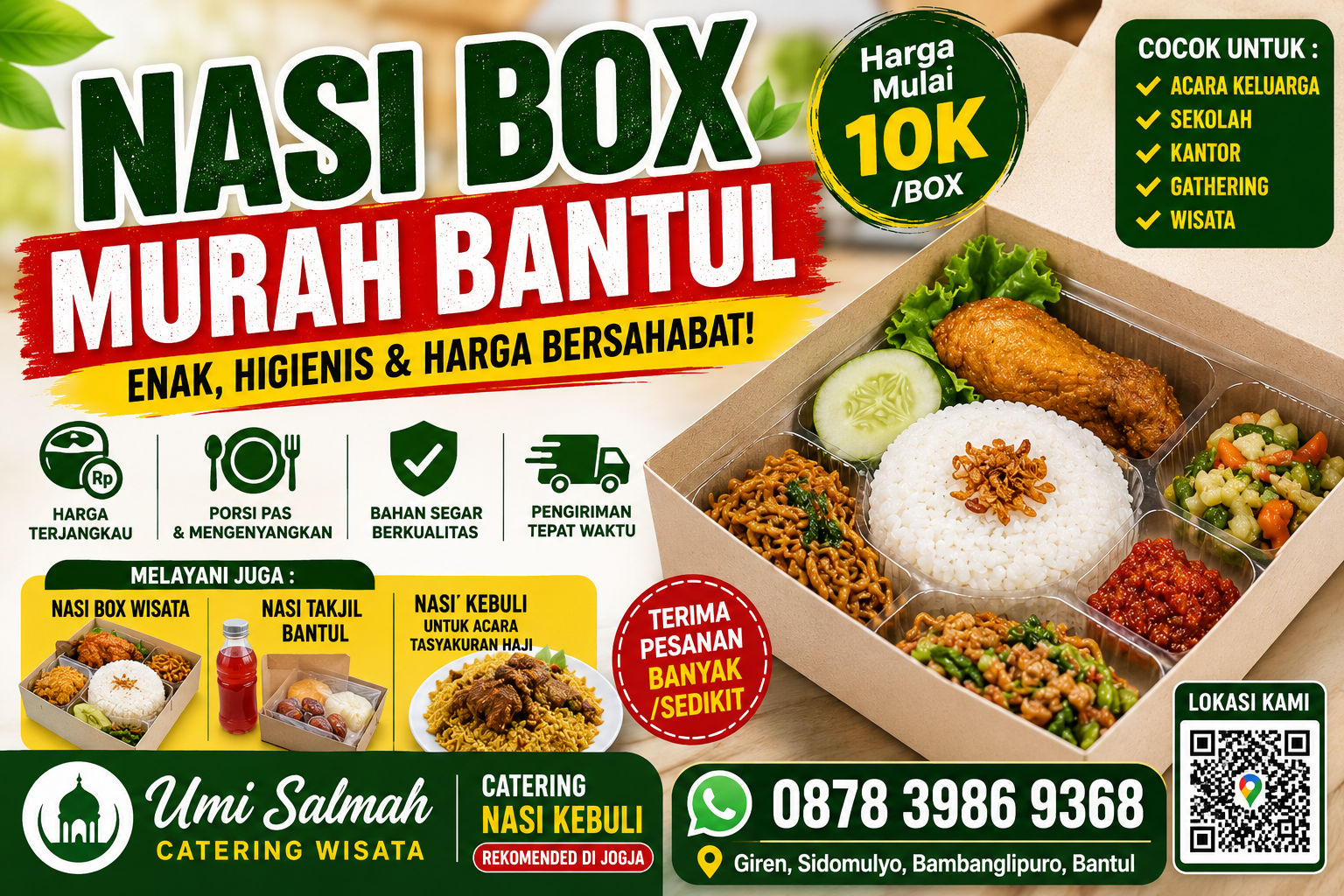 nasi box murah bantul