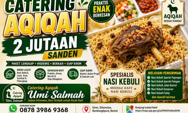 Catering Aqiqah 2 Jutaan Sanden
