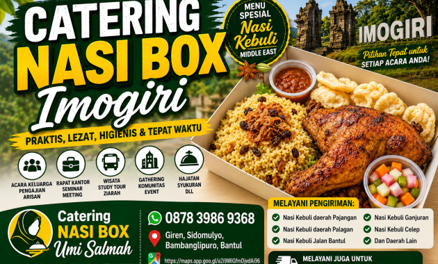 catering nasi box imogiri